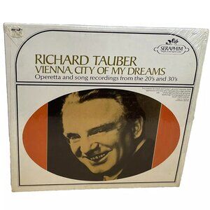 Richard Tauber Vienna, City Of My Dreams (Vinyl, 1967) Seraphim 60051 VG+